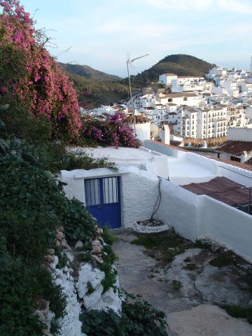 image Callejón en Frigiliana, Málaga 