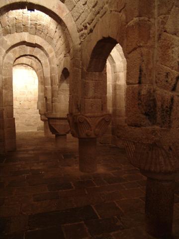 image Cripta del Monasterio de San Salvador de Leyre, Navarra 