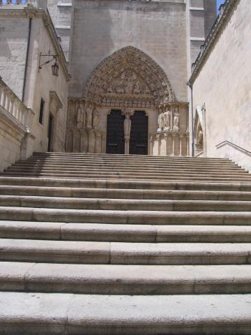 image Puerta del Sarmental de la Catedral de Burgos