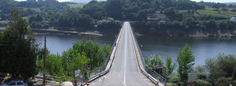 image Puente en el embalse de Belesar, Portomarín, Lugo