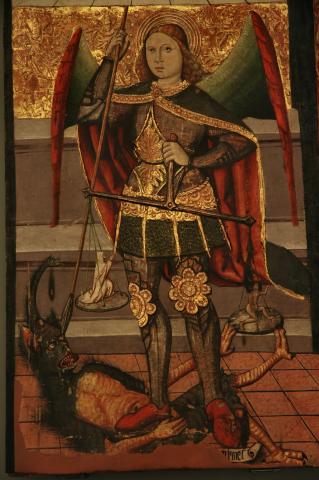 image Retablo de San Román de Morrano. San Miguel, Huesca