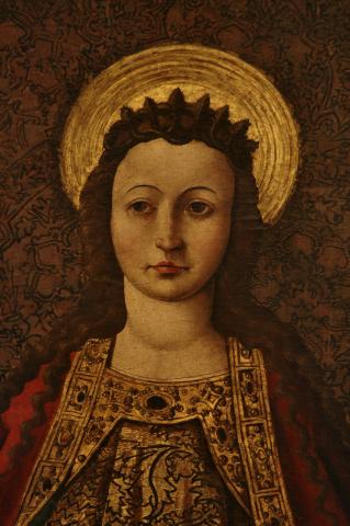 image Santa Úrsula. Retablo de San Bartolomé, Huesca