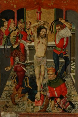image Flagelación. Martín de Soria. 1485, Huesca