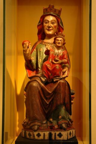 image Virgen de Marcuello. Madera policromada, Huesca