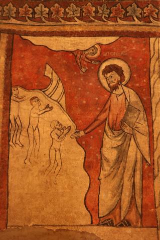 image Frescos de Yaso. Milagro de San Andrés, Huesca