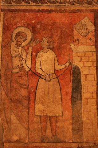 image Frescos de Yaso. San Andrés conducido a prisión, Huesca