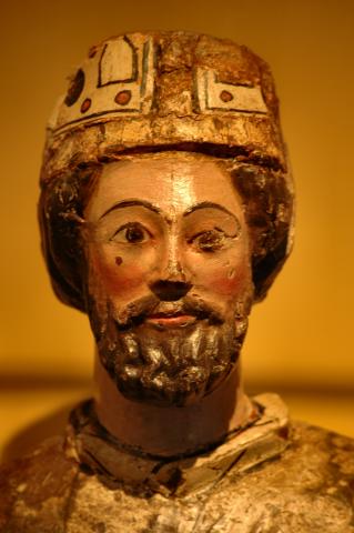 image Obispo. Detalle. Nuestra Señora de Cillas, Huesca