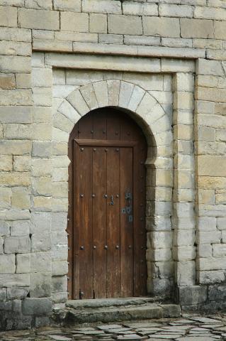 image Iglesia de San Pedro de Lárrede. Puerta sur, Huesca