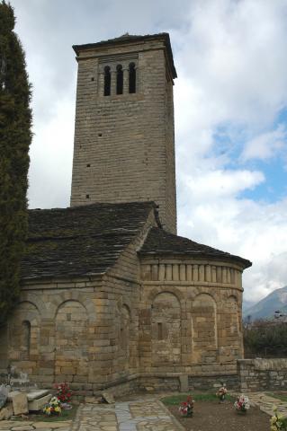 image Iglesia de San Pedro de Lárrede. Vista general, Huesca