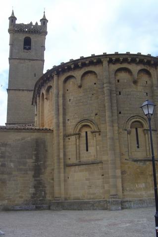 image Cabecera de la Iglesia de San Martín de Uncastillo, Zaragoza