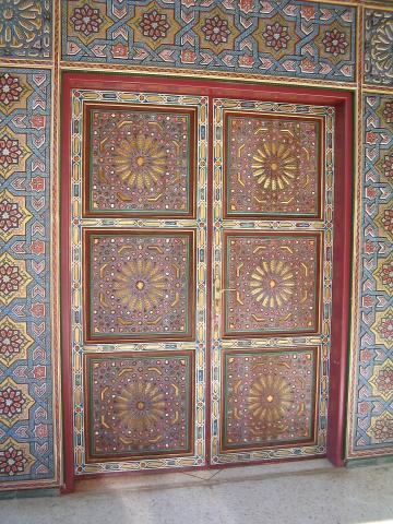 image Puerta de una mezquita, Marruecos