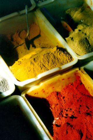 image Especias en el mercado, Marrakech, Marruecos