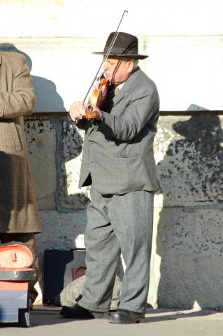 image Violinista en Budapest, Hungría