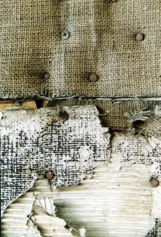 image Cartón, tela de saco