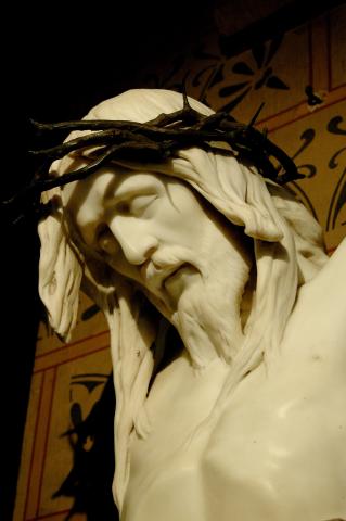 image Jesucristo con la corona de espinas, Catedral de San Matías, Budapest, Hungría