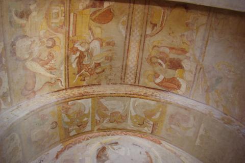 image Fresco de la abadía de Saint Savin sur Gartempe, Francia