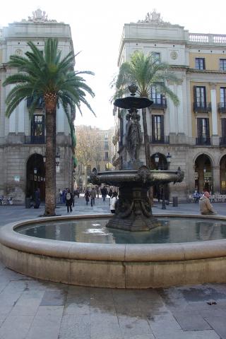 image Plaza Real, Barcelona