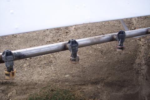 image Detalle de una avioneta fumigadora