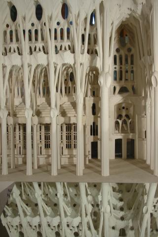 image Detalle de la maqueta de la Sagrada Familia, Barcelona