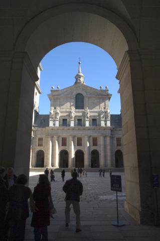 image Patio de Reyes del Monasterio de El Escorial, San Lorenzo de El Escorial, Madrid