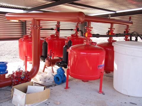 image Filtros de arena y láminas