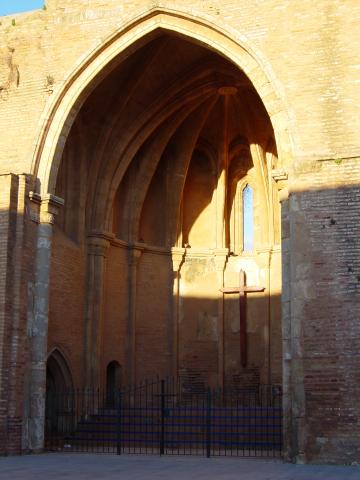 image Abside de la Iglesia de San Martín, Niebla, Huelva