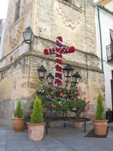 image Cruz de mayo en la plaza de La Compañía, Córdoba