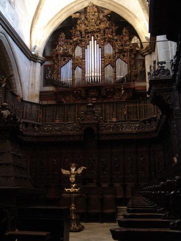 image Coro y órgano, Catedral de Badajoz