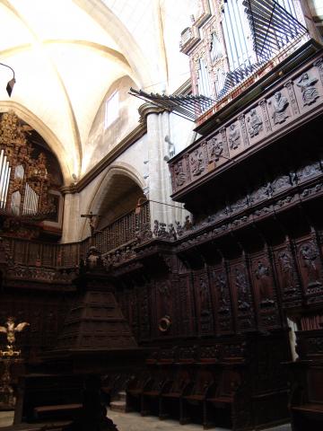 image Coro y órgano, Catedral de Badajoz