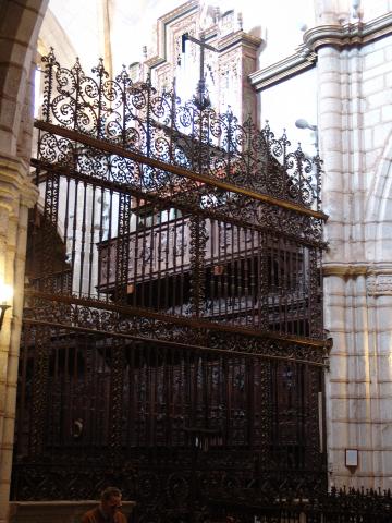 image Rejería del coro, Catedral de Badajoz