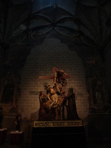 image Paso del Descendimiento, Catedral de Barbastro, Huesca