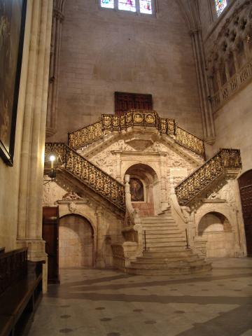 image Escalera dorada, Catedral de Burgos