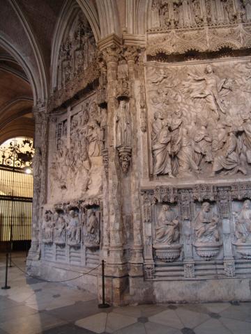 image Relieve de la girola, Catedral de Burgos