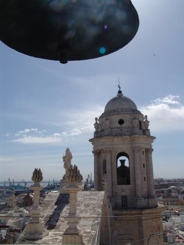 image Vista desde el campanario, Catedral de Cádiz