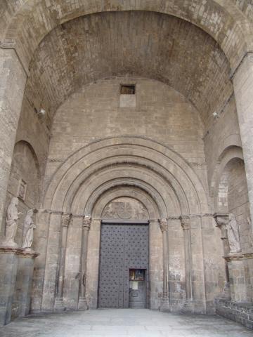 image Portada occidental, Catedral de Jaca, Huesca