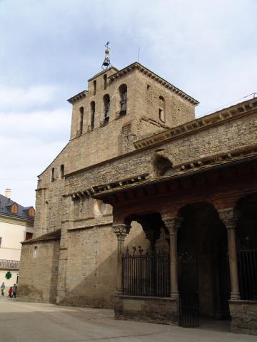image Fachada meridional, Catedral de Jaca, Huesca