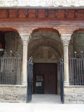 image Detalle pórtico, Catedral de Jaca, Huesca