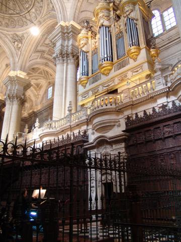 image Coro y órgano de la Catedral de Jaén