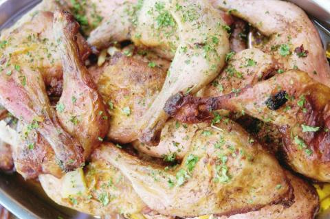 image Muslos de pollo frito