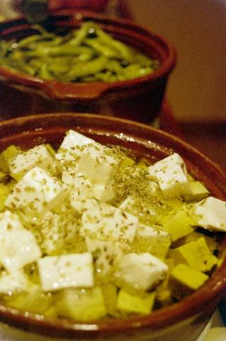 image Queso feta en aceite
