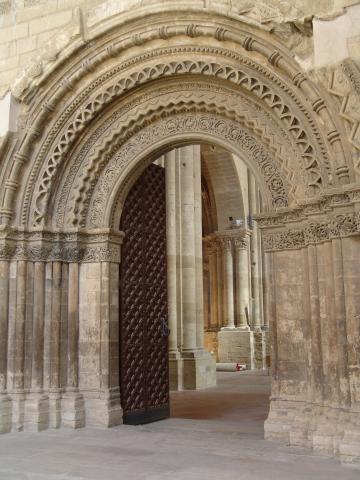 image Portada románica de la Catedral de Lleida