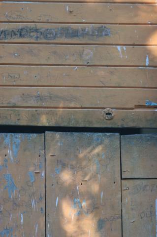 image Pared de una chabola de Quilombo, Sao Paulo, Brasil