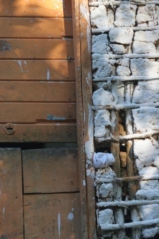 image Pared de una chabola de Quilombo, Sao Paulo, Brasil