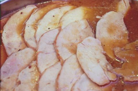 image Filetes de cerdo en salsa