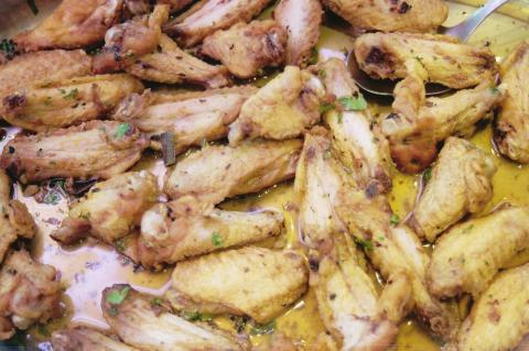 image Alitas de pollo fritas