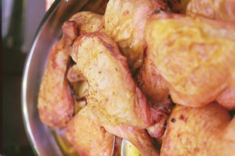 image Alitas de pollo asadas