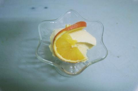 image Presentación de copa de helado