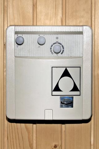 image Sauna: mando de puesta en funcionamiento