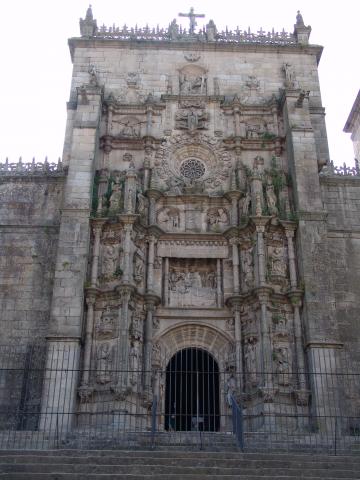 image Portada de la Basílica de Santa María, Pontevedra