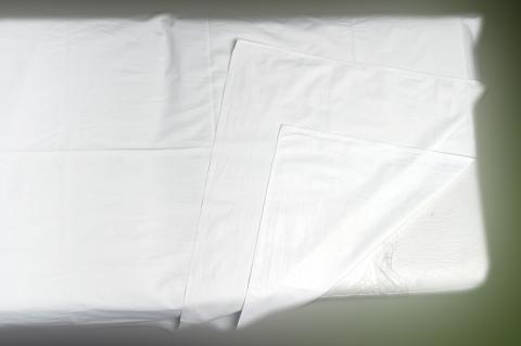 image Masaje de sales: colocación doble sabanilla